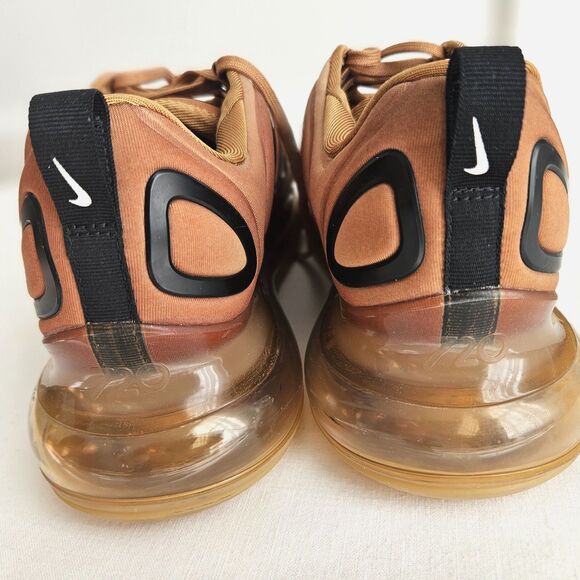 NIKE AIR MAX 720 Desert Brown Black Sneakers Mens Size 11 Ombre Low Top - Picture 2 of 12